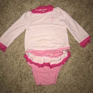 Beaufort Bonnet Company Rashguard bathing suit Sz2